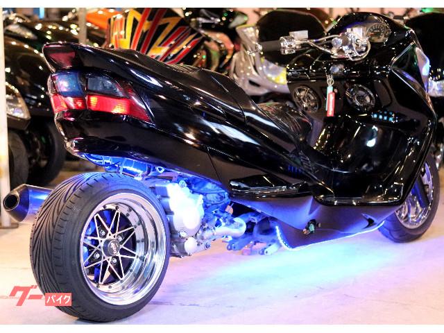 スズキ スカイウェイブ２５０ｓｓロンホイ四輪太足ｅｑｕｉｐホイール音響ｌｅｄフルカスタム ａｌｔｅｒｎａｔｉｖｅ オルタネイティブ 新車 中古バイク なら グーバイク