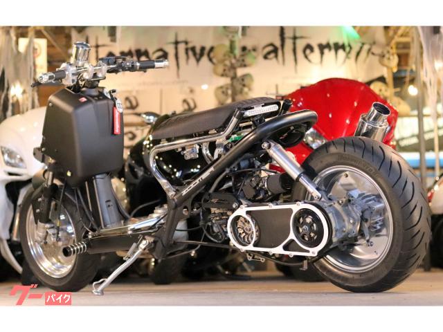 ホンダ ズーマーａｌｔ２５ロンホイｇクラフト１２インチホイールｂｌａｚｉｎマフラーｂｒｉｄｅシート改造ｉｎｓｉｄｅ注射器フルカスタム ａｌｔｅｒｎａｔｉｖｅ オルタネイティブ 新車 中古バイクなら グーバイク