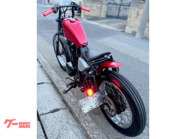カワサキ 250TR SSタンク キャンディレッド塗装 フリスコ ネオ