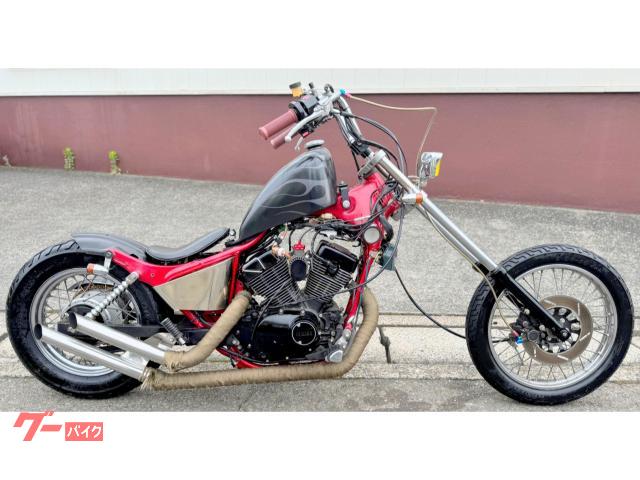 好調・実動車】ヤマハ ビラーゴ250 ロングフォークチョッパー リジッド