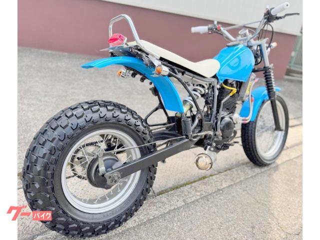 ＴＷ２００　ロンスイ　絶版オイルクーラー　キジマトラッカーハンドル　外装新塗装　ビューティフルライフ　キムタク仕様