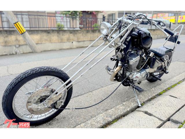 ヤマハ XV250ビラーゴ 極悪ガーターフォーク チョッパー Pタンク