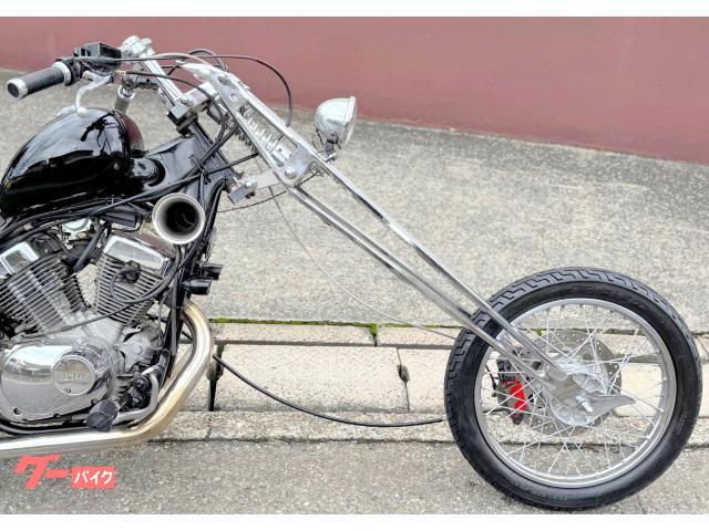 ビラーゴ250ガーターフォーク　メイドインビー　国産アメリカン　値下げ交渉可 ヤマハ XV250ビラーゴ 極悪ガーターフォーク チョッパー Pタンク