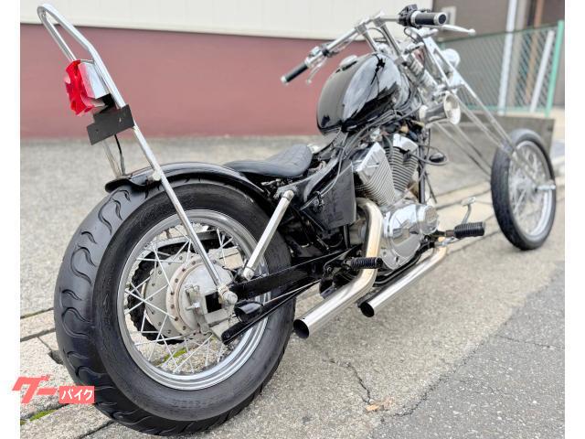 ヤマハ XV250ビラーゴ 極悪ガーターフォーク チョッパー Pタンク