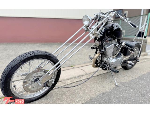 ヤマハ XV250ビラーゴ 極悪ガーターフォーク チョッパー Pタンク