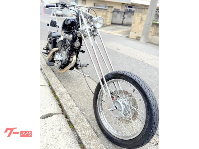 ヤマハ XV250ビラーゴ 極悪ガーターフォーク チョッパー Pタンク