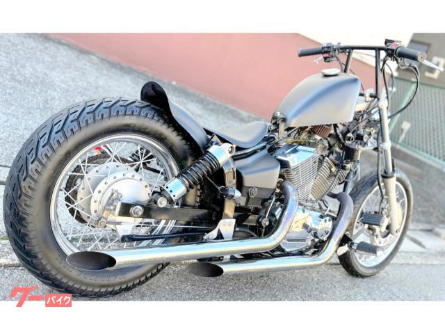 ドラッグスター２５０昭和レトロ　ＳＳタンク　フリスコ　チョッパー　ボバー　リップフェンダーフルカスタム