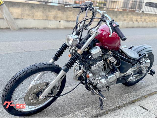 ヤマハ XV250ビラーゴ ダミープッシュロッドカバー マービング重