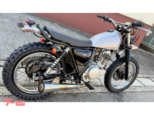 スズキ　グラストラッカー　NJ47A vmx スクランブラー スズキ グラストラッカーVMXビンテージ 前後NEWタイヤ スクラン