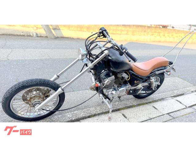 ビラーゴ250 ビンテージチョッパー 組み立て中。 #ビラーゴ250 #国産アメリカン #国産チョッパー