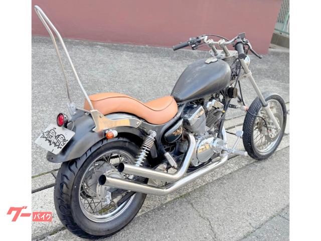 ヤマハ XV250ビラーゴ ビンテージチョッパーエイジングタンク