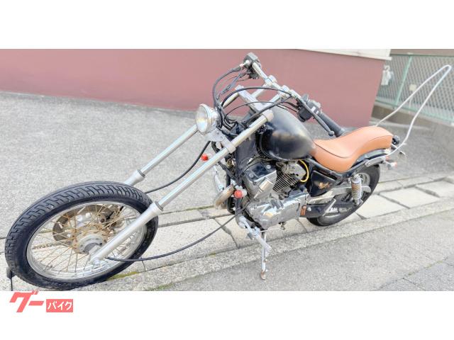 ヤマハ XV250ビラーゴ ビンテージチョッパーエイジングタンク