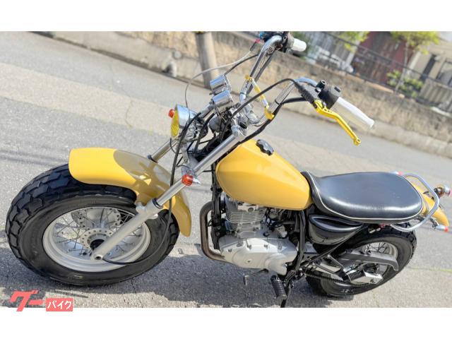 スズキ バンバン200ビックフット前輪太足 マスタードRAD