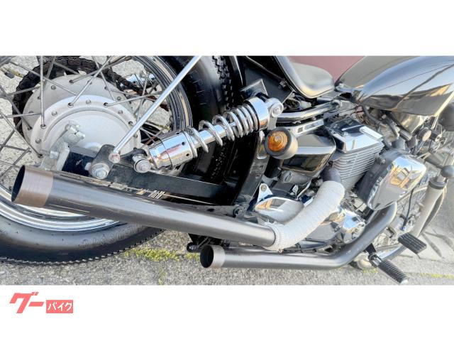 Z250LTD リア フラット ショート フェンダー フリスコ チョッパ ヤマハ ドラッグスター250 ニューロッド平成チョッパー Rear