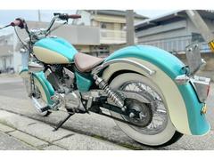 ヤマハ　ＸＶ２５０ビラーゴ　ホワイトウォールタイヤ　エスカルゴフェンダー　チーフビンテージ　クラシカルチョッパー　全塗装フルカスタム