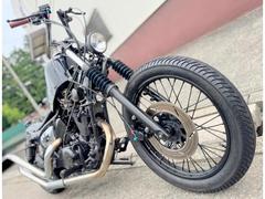 ヤマハ　ＸＶ２５０ビラーゴ　流れるウインカー　Ｔ＆Ｆ製ＳＳタンク　アタックバー　フリスコ　チョッパー　ボバー　かちあげスラッシュマフラー