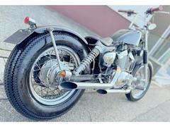 ヤマハ　ＸＶ２５０ビラーゴ　フリスコチョッパーエクスタシー　ＦＲＰスポタンＴ＆Ｆフラットフェンダー　極太タイヤ　ボバーカスタム