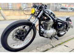 カワサキ　エストレヤＦＩ噴射セパハン　ＢＯＲＴＲＡＰ　前輪１９インチ化　ピーナツタンク　ビンテージクラシカルスタイル　むちむちタイヤ