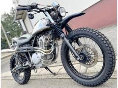 スズキ　グラストラッカー　ＶＭＸスクランブラーＫＥＮＺ管　ＦＣＲキャブ　都会林道アーバンオフロード　ＢＣアルミタンク　メッキロンスイＳＰＬ