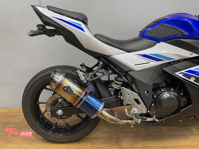 スズキ GSX250R アールズギア製スリップオンマフラー