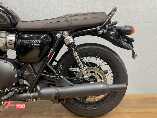 TRIUMPH ボンネビルt100 t120カウル ブラック 値下げ TRIUMPH