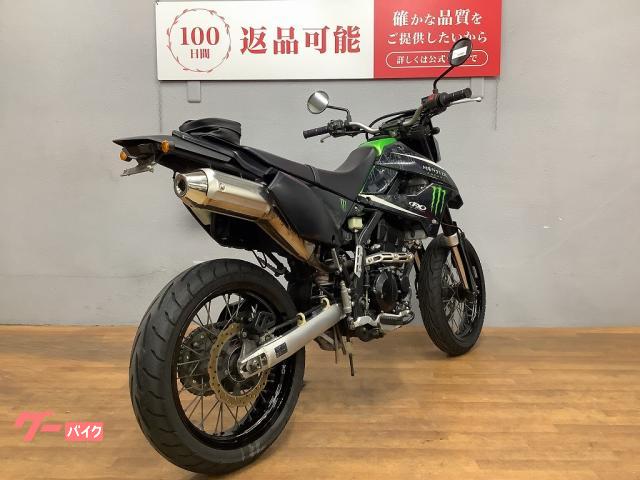 カワサキ DトラッカーX 2012年モデル グリップ ミラーカスタム