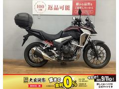 ホンダ　４００Ｘ　２０２１年モデル　エンジンガード・リアボックス装備
