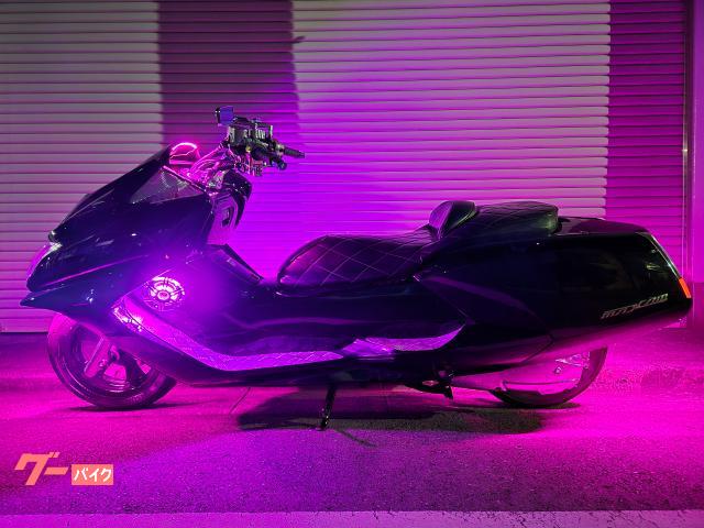 ヤマハ マグザム SG21J ピンクネオンLED Bluetooth