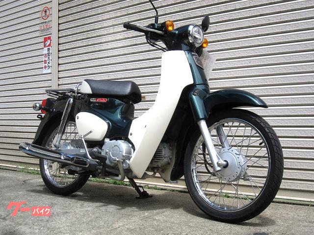 スーパーカブ５０　ＡＡ０９　２０１８年モデル　日本生産熊本モデル　ノーマル車　タスマニアグリーンメタリック