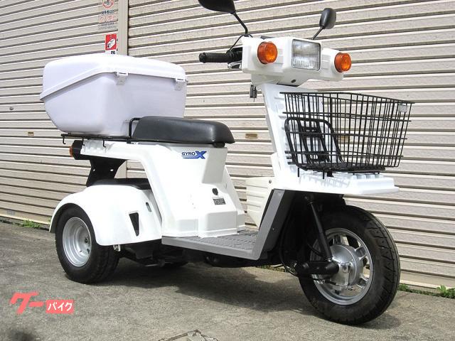 ジャイロＸスタンダード　２０１１年インジェクションモデル　ホンダ純正オプション９５Ｌマルチボックス　グリップヒーター　バスケット