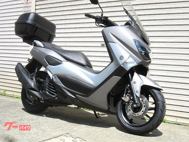 ＮＭＡＸ　ＡＢＳ　２０１８年モデル　タイヤ前後新品　ジビボックス　ヤマハ純正ＯＰロングスクリーン　純正キー＆ボックスキー２本ＵＳＢ