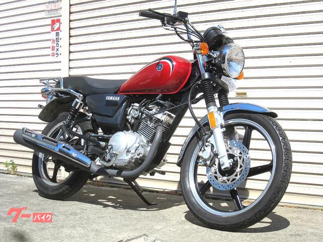 ＹＢ１２５ＳＰ　２０１２年モデル　ノーマル車　ワインレッド　大型リアキャリア標準装備　ヤマハ純正キー２本