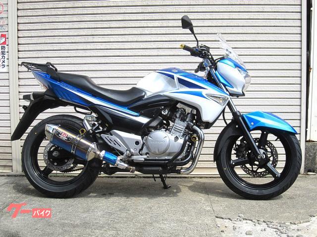 スズキ GSR250 タイヤ前後新品 2015年モデル ヨシムラチタン スズキ GSR250 タイヤ前後新品 2015年モデル ヨシムラチタン