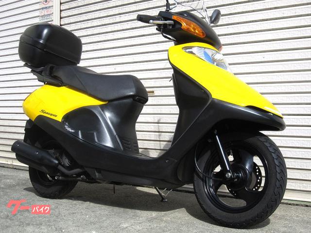 スペイシー１００　２００７年キャブレター最終モデル　ホンダ純正キー２本　リアボックス　ウインドシールド　ＬＥＤヘッドライトバルブ
