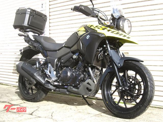 Ｖ−ストローム２５０　２０２１年ＡＢＳモデル　ミツバＥＴＣ２．０＆前後ドラレコ　リアボックス　ビレットレバー　スズキ純正キー２本