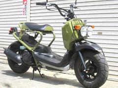 ホンダ　ズーマー　２００８年ＰＧＭ−Ｆｉインジェクションモデル　カモフラージュグリーン　日本製　ライトオンオフスイッチ付き