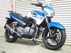 スズキ　ＧＳＲ２５０　タイヤ前後新品　２０１５年モデル　ヨシムラチタンサイクロンマフラー　エンジンガード　ＥＴＣ　ＬＥＤライト　ＵＳＢ電源