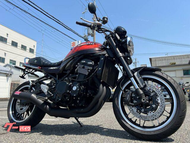 Ｚ９００ＲＳ　ヨシムラショートマフラー　ＵＳＢ電源　エンジンガード　フェンダーレス