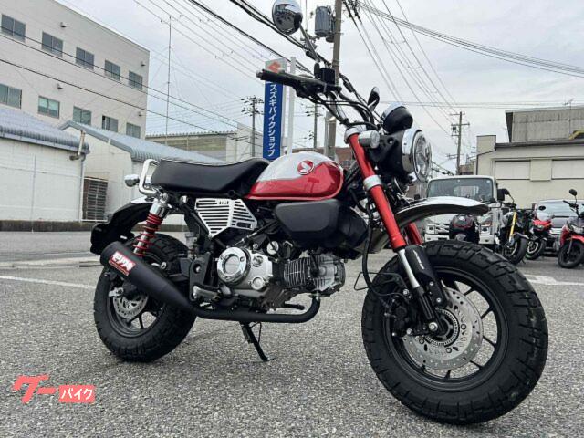 モンキー１２５　ＪＢ０３　５速トランスミッションを採用した新エンジンモデル　モリワキマフラー装備済み