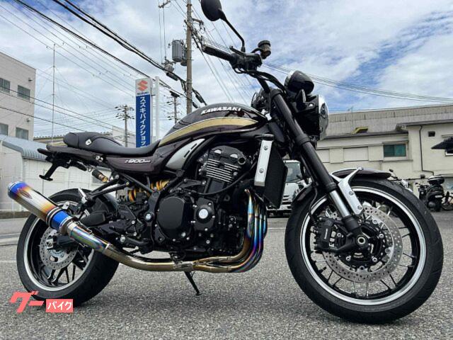 Ｚ９００ＲＳ　ＥＴＣ　ストライカー製フルエキマフラー　バックステップ　オーリンズ製リアサスペンション