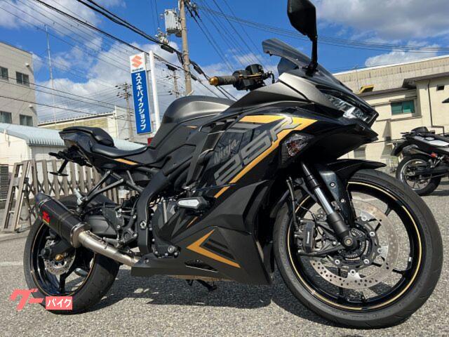 Ｎｉｎｊａ　ＺＸ−２５Ｒ　ＳＥ　ＡＫＲＡＰＯＶＩＣ：アクラポビッチ　フルエキゾーストマフラー　スクリーン　フェンダーレス