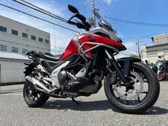 ホンダ　ＮＣ７５０Ｘ　ＤＣＴ　ＥＴＣ　グリップヒーター標準装備　リアキャリア　フロントサイドパイプ