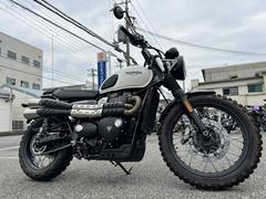 ＴＲＩＵＭＰＨ　ストリートスクランブラー　ワンオーナー　正規ディーラー車両　ＥＴＣ　グリップヒーター　ＵＳＢ電源