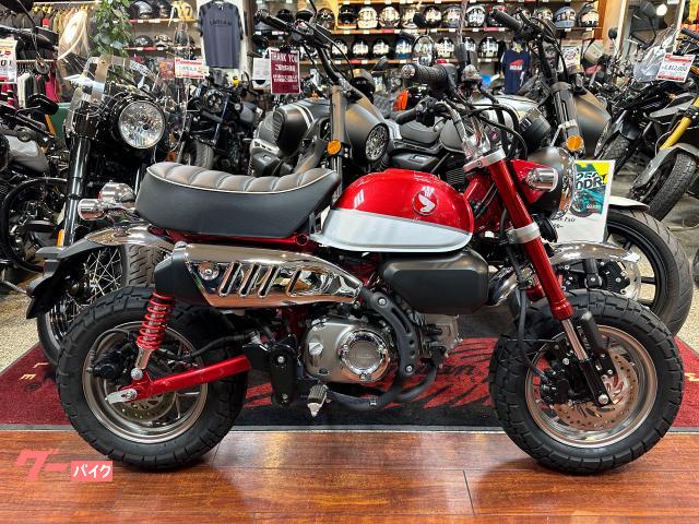 ほぼ新車!)モンキー125 4速MT ABS付 33万円 自賠責1年付