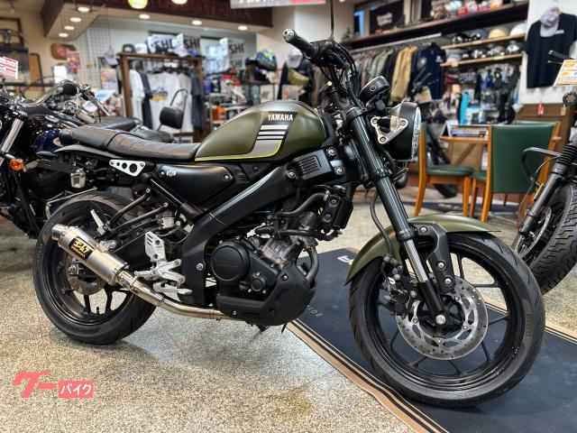 ＸＳＲ１５５　タイ仕様　マットグリーン　タイヤ前後新品ピレリディブロ　ブレーキローター＆パッド新品　ｅｘオリジナル３年保証付