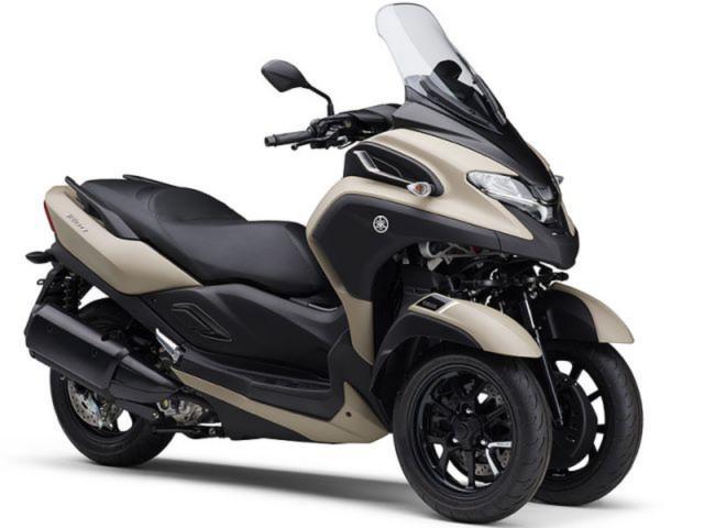シティーバイク！ ヤマハ トリシティ300 SH21J マットイエローイッシュグレー