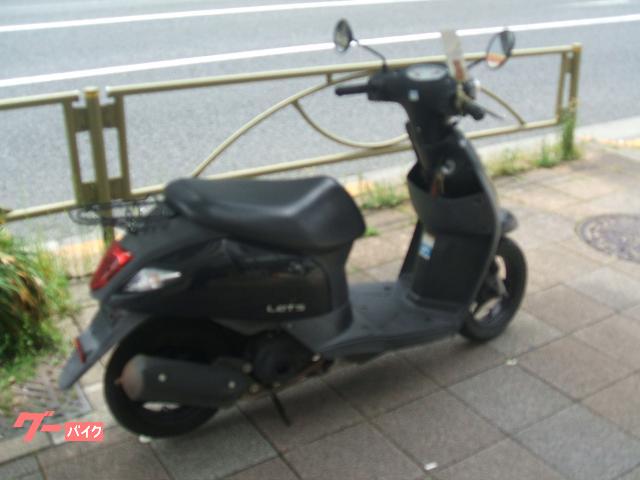 東京豊島区大塚のバイクや　スズキレッツCA4AA 白色現役バイク自賠責付き試乗も可能,乗って帰れます！ スズキ レッツ CA4AA 75565｜リバースオート甲府｜新車