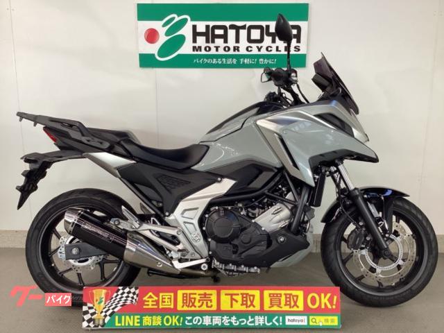 ＮＣ７５０Ｘ　モリワキマフラー　スクリーン　ハンドルアップ済　スライダー
