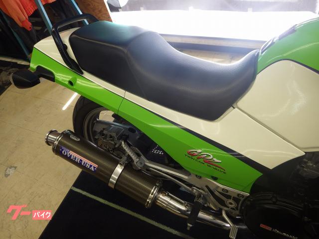 OVER製GPZ900R マフラー 社外 中古 バイク 部品 ZX900A アルミ