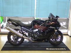 カワサキ　ＺＺ−Ｒ１４００　ＦＩ仕様　ＳＰ忠男マフラー　社外カバー